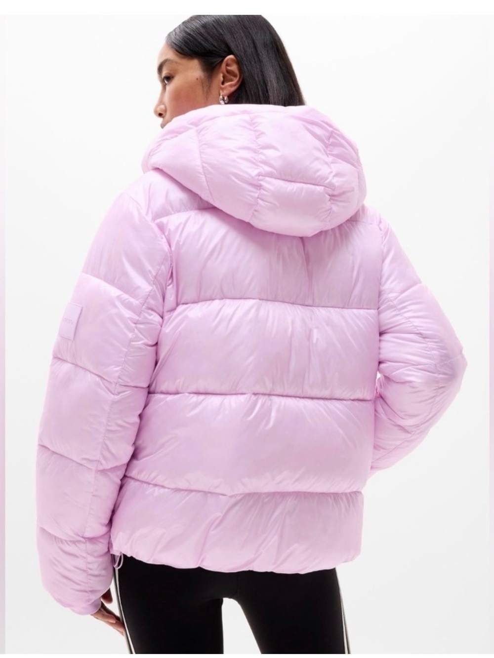 Athleta Stratus Puffer Jacket NWT - Fleur Pink - Size XS (#768233) - Picture 2 of 11